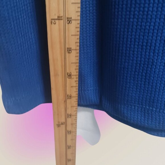 Zoe + Phoebe Women Waffle Knit -shirt size Small - Picture 3 of 9